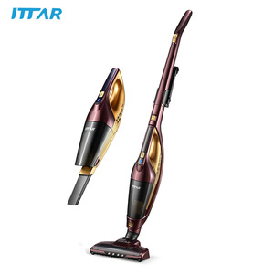 Itar Upright Cordless Vacuum Cleaner Rechargeable <b>Battery</b> Powered For Home Car Use With <b>Flat</b> Suction Nozzle - Product Image 4