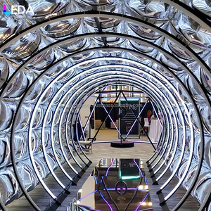 Túnel LED Luminoso LEDA Nika, Fondo de Fiesta, Iluminación Redonda para Escenario, Pasillo, Arco, Túnel, Decoración para Bodas, Fiestas y Eventos - Product Image 1