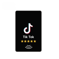 Carte de visite NFC personnalisée pour les réseaux sociaux, Tripadvisor, Google Trip Advisor, TikTok, produits très vendus pour la carte de commentaires NFC