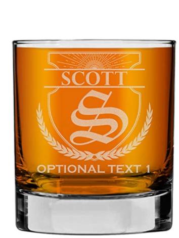 10oz Haonai clear whiskey glasses whiskey glass tumbler with customized logoPopular
