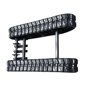 फैक्टरी मूल्य क्रॉलर चेसिस रबर ट्रैक ड्रिल के लिए हवाई जहाज के पहिये खुदाई उपयोग बिजली की मोटर या डीजल इंजन - Product Image 2