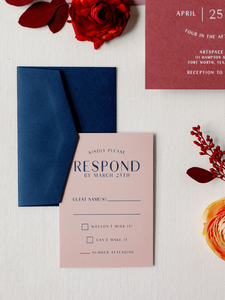 <span class=keywords><strong>การ์ด</strong></span>เชิญงานแต่งงานแบบเรียบง่ายทันสมัย ปกกระดาษเว<span class=keywords><strong>ล</strong></span><span class=keywords><strong>ล</strong></span>ัมหลากสี พร้อมซองสีน้ำเงินกรมท่าแ<span class=keywords><strong>ล</strong></span>ะตราประทับขี้ผึ้ง - Product Image 2