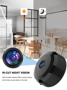 HD Mini Kablosuz Uzaktan İzleme Ev Güvenlik Kamerası Gece Görüş Sesli Hareket Alarmı Manyetik Taban WiFi 21x-40x Zoom - Product Image 2