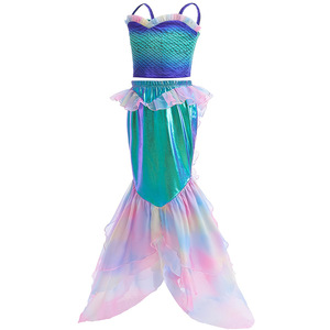 Nuevo <span class=keywords><strong>Traje</strong></span> <span class=keywords><strong>de</strong></span> Baño <span class=keywords><strong>de</strong></span> Sirena <span class=keywords><strong>para</strong></span> Niñas 2026, Vestido <span class=keywords><strong>de</strong></span> Baño Largo, Bikini <span class=keywords><strong>de</strong></span> Playa, Arcoíris, 2 Piezas, Disfraces <span class=keywords><strong>para</strong></span> Bebés - Product Image 4