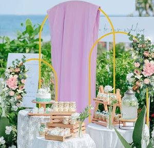 Arco <span class=keywords><strong>de</strong></span> Boda <span class=keywords><strong>de</strong></span> Hierro <span class=keywords><strong>de</strong></span> Lujo, Soporte <span class=keywords><strong>de</strong></span> Metal con Forma <span class=keywords><strong>de</strong></span> Luna para Decoración <span class=keywords><strong>de</strong></span> Bodas, Fondo <span class=keywords><strong>de</strong></span> Escenario para Fiestas, Arco <span class=keywords><strong>de</strong></span> Flores - Product Image 4