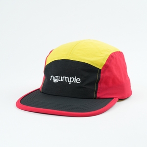 OEM 5 Bảng điều chỉnh <span class=keywords><strong>cap</strong></span> nylon màu đỏ thêu logo ngoài trời thể thao trại <span class=keywords><strong>cap</strong></span> chạy hat không thấm nước tùy chỉnh nhanh chóng khô năm Bảng điều khiển hat - Product Image 2