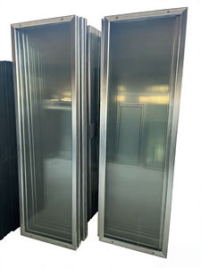 Porte en verre de réfrigération à haute transmission, panneau trempé transparent pour armoires de restauration avec performance de maintien au froid stable - Product Image 5