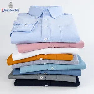Rts camisa masculina de algodão, 100% bci, 17 opções de cores, camisa casual para homens