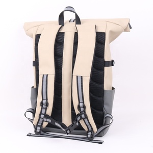 CHANGRONG Custom vintage impermeable <span class=keywords><strong>de</strong></span> negocios mochilas bolsas para los hombres - Product Image 6