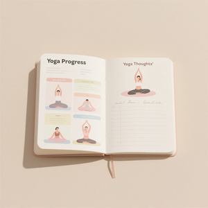 Carnet de <span class=keywords><strong>méditation</strong></span> et de planification de la vie personnalisé, planificateur de remise en forme, yoga, salle de sport, entraînement, planificateur/journal de remise en forme - Product Image 3