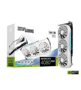 การ์ดจอเกมมิ่ง GeForce RTX 4080 SUPER Trinity OC White Edition 16GB GDDR6X DLSS 3.5 256-bit 23Gbps IceStorm 2.0 ZT-D40820Q-10P Rtx 4 - Product Image 1