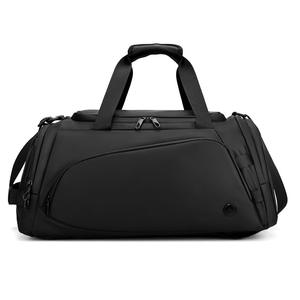 Bolsa Deportiva WePower de 36-55L de Gran Capacidad, Bolsa de Viaje para Hombre con Compartimento para Zapatos, Color Sólido, Primavera 2024 - Product Image 2