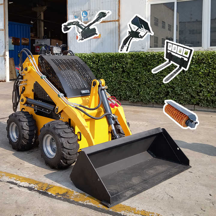 Earth-Moving Machinery EPA Engine Loaders Mini Skid Steer Loaders ...