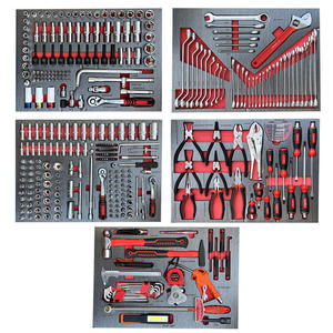 Boîte à outils en acier noir verrouillable à 7 tiroirs, 252 pièces, robuste, pour <span class=keywords><strong>atelier</strong></span> de réparation automobile, OEM/OBM - Product Image 6