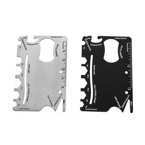 Multi Functional Tool Card With Screwdriver Bottle Opener Cell Phone Stand And Ruler For Outdoor Use - Product Image 1