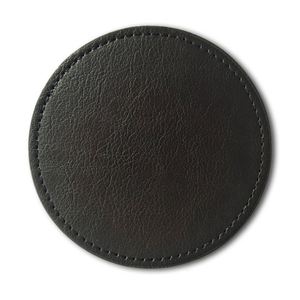 Personal PU Leather <b>Coaster</b> Custom Logo Print Logo PU Leather <b>Coaster</b> for <b>Drinks</b> <b>Coasters</b> Pad Cup Mat Promotional Gift - Product Image 5