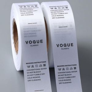 Garment Accessories Black Woven Printed <b>Label</b> Customize Logo Fabric <b>Maker</b> Printing <b>Label</b> for Clothing - Product Image 3