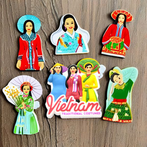 Pegatinas de imán para nevera de recuerdo de goma y PVC en 3D personalizables con logotipo para fines de marketing, fabricante directo - Product Image 2
