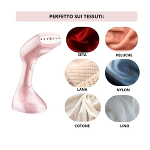 Mini Ferro da Stiro a Vapore Portatile 1500W, Compatto, Verticale, Vapore Continuo, Serbatoio da 250ml, Riscaldamento Rapido - Product Image 6