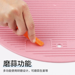 Alfombrilla de paja de trigo para dumplings de 38cm, 43cm, 48cm, tabla antiadherente para cocinar al vapor y envolver. - Product Image 3