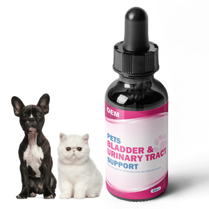 Trattamento naturale infezione del tratto urinario del cane supporto della vescica Cranberry liquido tratto urinario supplemento gocce per cani gatti - Product Image 2