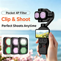 Boîte de rangement Pocket 4P, coque de protection anti-chute, boîte de protection pouvant contenir des accessoires de filtre