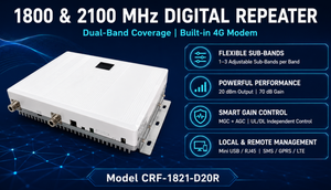 High Performance 1800 2100MHz Dual-Band GSM 4G LTE Digital <strong>Repeater</strong> 20dBm Pico Signal Booster for Home &amp; Office Coverage - Product Image 4