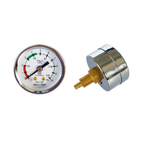 Pengukur tekanan udara selang penghubung pasang belakang 40 MM untuk silinder <span class=keywords><strong>Gas</strong></span> oksida nitrus medis - Product Image 1
