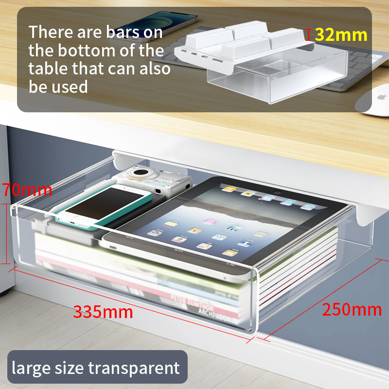 A-022  Transparent LARGE  with 32mm Raising Block