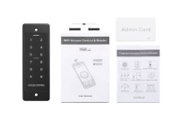 Lector de Tarjetas RFID con Teclado Táctil OEM, Controlador de Acceso ISO 14443A 125kHz/13.56MHz, Carcasa Impermeable de Aleación de Zinc, Interfaz Wiegand