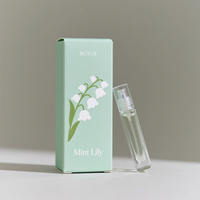 Cajas de papel de embalaje de perfume de lujo Impresión de logotipo personalizado Caja de regalo reciclable con logotipo en relieve