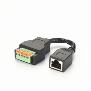 Rj45 Ethernet Naar Terminal Blok Zonne-Energie Opslag Seriële Kabel