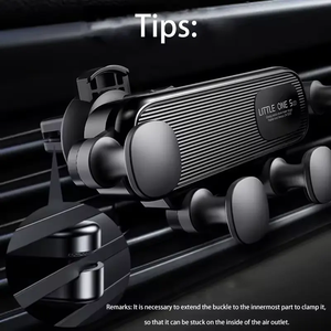 ที่ยึดโทรศัพท์มือถือในรถยนต์แบบหนีบช่องแอร์ รุ่น Universal Gravity คุณภาพสูง - Product Image 3