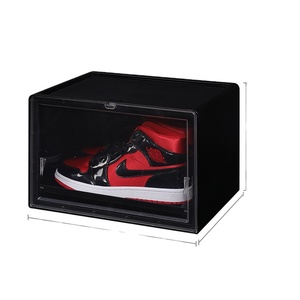 Collect sneakers storage shoes stackable plastic shoe storage box big size