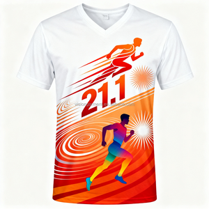 OEM al por mayor 100% poliéster hombres maratón camisetas impresión personalizada sublimación secado rápido <span class=keywords><strong>mujer</strong></span> deportes camiseta - Product Image 4