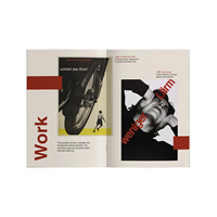 Service d'impression de Catalogue de magazines à couverture souple d'usine, impression de livret de haute qualité personnalisée