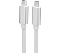 Vente en gros de chargeurs de téléphone portable USB Type-C 100W à charge rapide 5A pour voiture, câble USB C en TPE PVC Nylon de 1m, compatible IOS