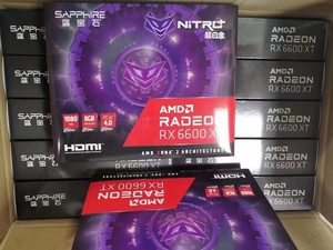 6500xt Sapphire Nitro + Radeon 6500XT 4GB การ์ดจอแบบพัลส์ RX6500xt RX6800xt RX6700xt RX6600สำหรับเดสก์ท็อปเกมการ์ดแสดงผล gam - Product Image 6
