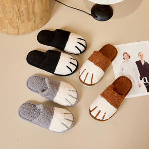 Venta Directa de Fábrica 2025, Pantuflas de Interior para Mujer, Ligeras, Transpirables, con Suela Suave de PVC Antideslizante para Invierno - Product Image 1