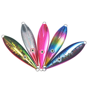 Señuelo de pesca de metal de 150g para pesca en el mar, lubina, caballa, pesca en barco, jigging lento - Product Image 4