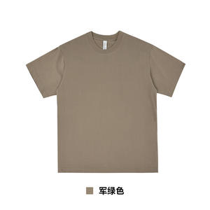 T-shirt pour homme en coton 100% de haute qualité, impression personnalisée du logo, t-shirt graphique pour homme, 260 grammes, coton lourd, design de luxe - Product Image 6