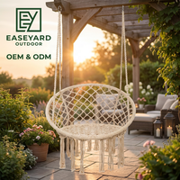 Chaise hamac ronde de haute qualité et durable pour une utilisation en extérieur