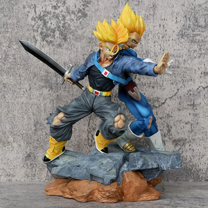 2024 nuevo 33cm Anime Dragon DBZ <span class=keywords><strong>Vegeta</strong></span> Trunks dibujos animados Anime estatua PVC figura de acción muñeca colección juguetes regalo para niños - Product Image 4