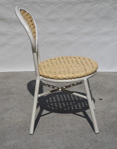 Estilo Europeo pesado moderno de mimbre de plástico de café de la Cafetería <span class=keywords><strong>Restaurante</strong></span> Silla de comedor - Product Image 4