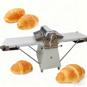 Machine de laminage de <span class=keywords><strong>pâte</strong></span> de Baklava Phyllo turque électrique de boulangerie de Dought industrielle pliante commerciale bon marché pour le pain de Pita de croissant - Product Image 1
