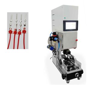 Máquina Semiautomática para Insertar y Sellar Conectores Impermeables de Cables Sinrad SR-400G con Profundidad Ajustable de 10 mm y Eficiencia de 60/min - Product Image 1