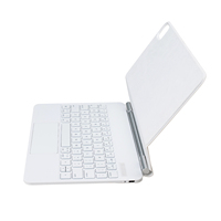 Keyboard Nirkabel Sentuh Mengambang Pintar dengan Lampu Latar Bt untuk 2026 New Pro 11 Air 4 10.9