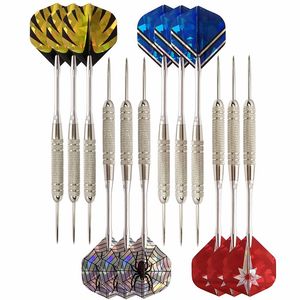 Vente en gros de fléchettes à <span class=keywords><strong>pointe</strong></span> en acier Offre Spéciale aluminium avec logo personnalisé 20-26g fléchettes en tungstène noir - Product Image 3