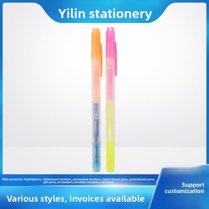 Suministro del Fabricante: Bolígrafo <span class=keywords><strong>de</strong></span> Punta <span class=keywords><strong>de</strong></span> Bola <span class=keywords><strong>de</strong></span> Gran Capacidad Seis en Uno con Tinta <span class=keywords><strong>de</strong></span> Acuarela y Base Acuosa, Punta <span class=keywords><strong>de</strong></span> Pincel Oblicua y Resaltador - Product Image 2