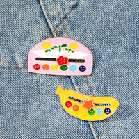 Pin Deslizante Personalizado Colorido con Mensaje Positivo, Pin Metálico Deslizante con Mensaje Social